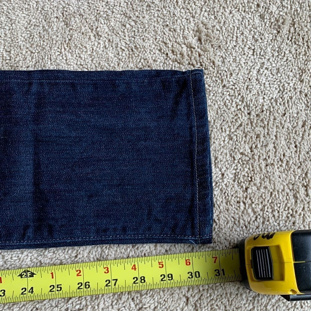 Levis Jeans Mid Rise Skinny straight leg dark wash jeans size 6 festival y2k - Picture 7 of 11